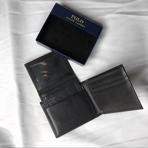Polo Ralph Lauren Black Classic Logo Wallet